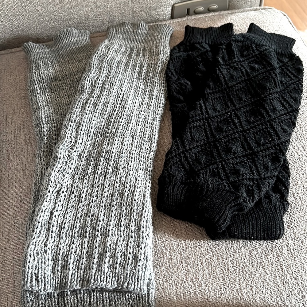 2 for 1 leg warmers